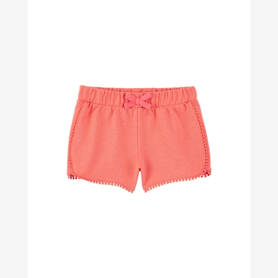 Short infantil com laço e aplicações- laranja | Carter's