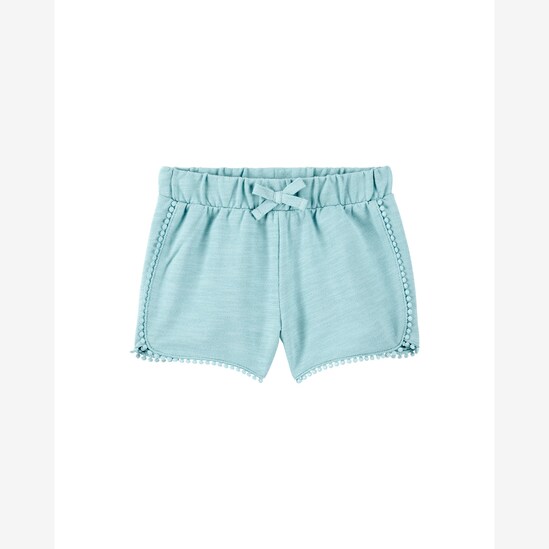 Short infantil com laço e aplicações- azul | Carter's