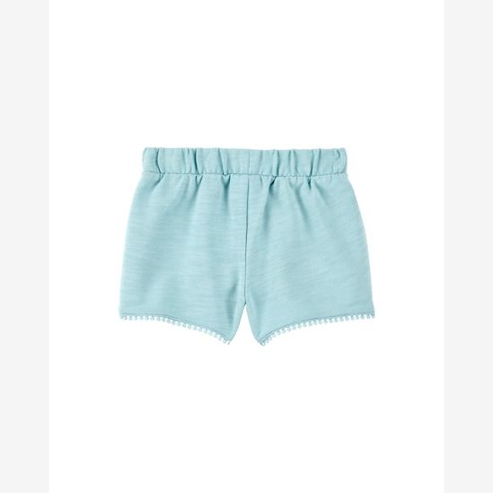 Short infantil com laço e aplicações- azul | Carter's