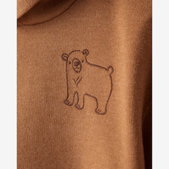 Conjunto longo de moletom infantil 2 peças urso - multicor | OshKosh