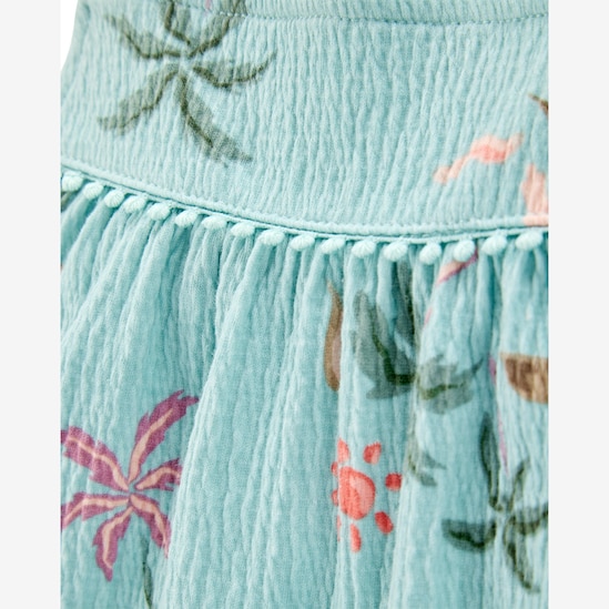 Regata infantil texturizada tropical - azul | Carter's