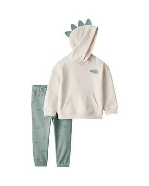 Conjunto longo de moletom infantil 2 peças dino - multicor | Carter's