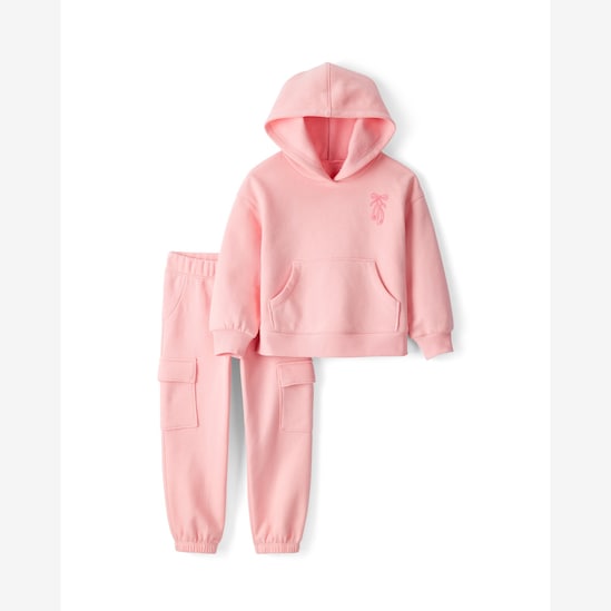 Conjunto longo infantil 2 peças sapatinho ballet - rosa | Carter's