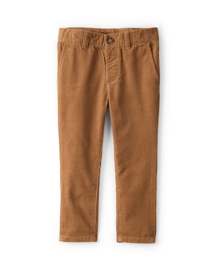 Calça infantil veludo cotelê - marrom | Carter's
