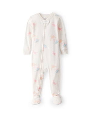 Macacão pijama infantil dinossauros - bege | Carter's