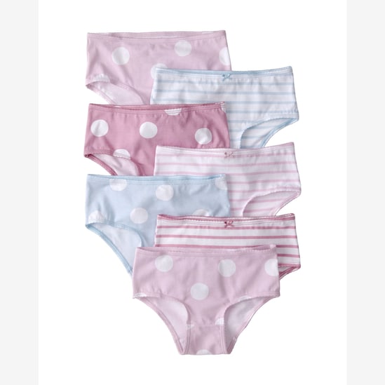 Kit calcinha infantil 7 peças estampadas - multicor | Carter's