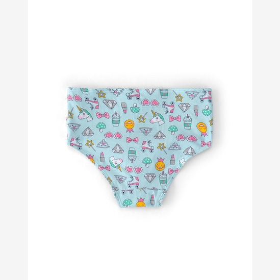 Kit calcinha infantil 7 peças unicórnios - multicor | Carter's