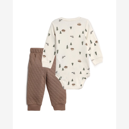 Conjunto longo bebê 2 peças matelassê - multicor | Carter’s