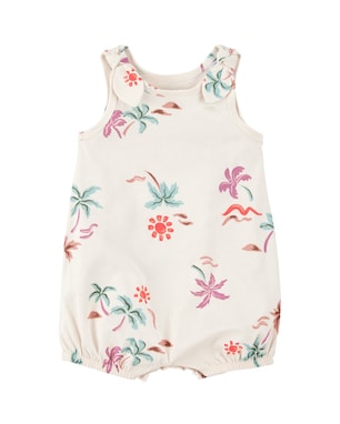 Macaquinho bebê praia - bege | Carter's