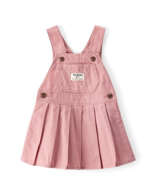 Salopete bebê com pregas - rosa | OshKosh