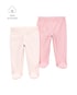 Kit calça bebê 2 peças com pezinhos - multicor | Carter's