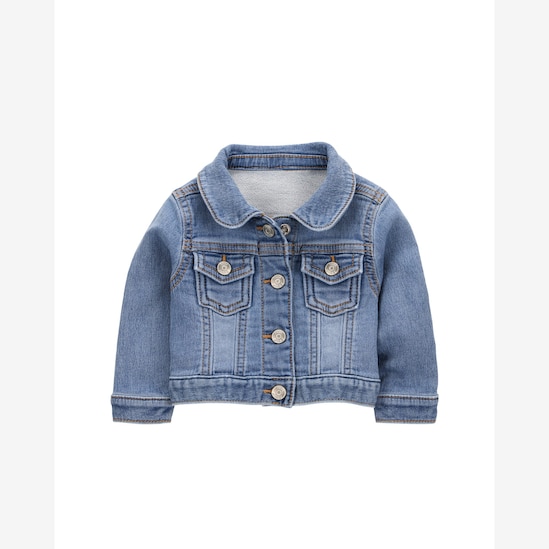 Jaqueta jeans bebê - denim médio | OshKosh