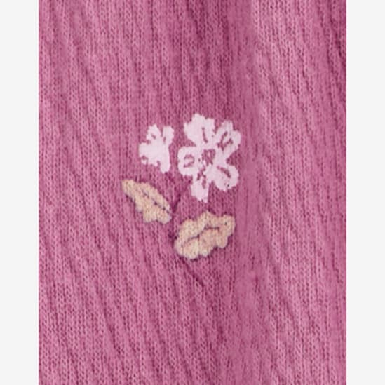Conjunto curto bebê 2 peças floral - lilás | Carter's