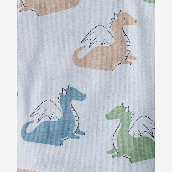 Kit body bebê 4 peças dragão - multicor | Carter's