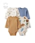 Kit body bebê 4 peças dinossauros - multicor | Carter's