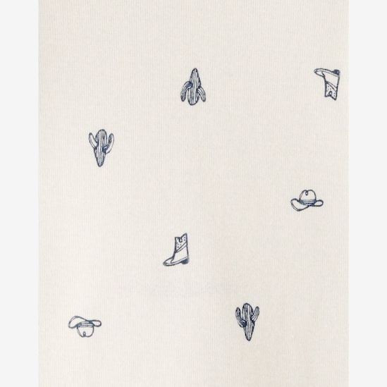 Kit body bebê 4 peças western - multicor | Carter's