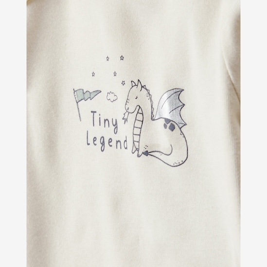 Conjunto longo bebê 3 peças dragão - multicor | Carter's