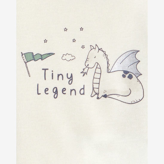 Conjunto longo bebê 3 peças dragão - multicor | Carter's