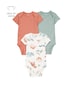 Kit body bebê 3 peças dinossauro - multicor | Carter's