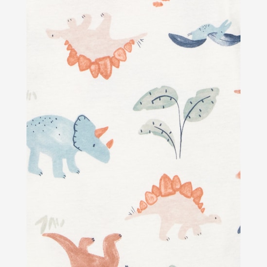 Kit body bebê 3 peças dinossauro - multicor | Carter's