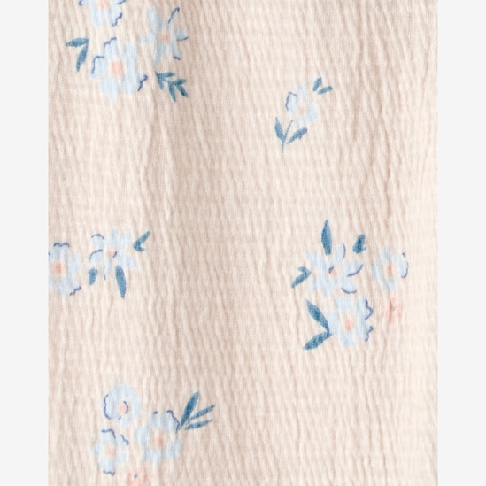 Conjunto longo bebê 2 peças com laise - multicor | Carter's