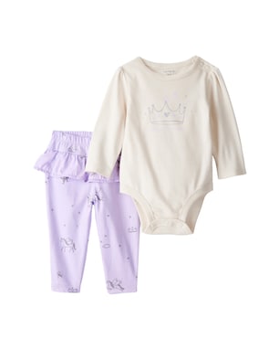 Conjunto longo bebê 2 peças unicórnio - multicor | Carter's
