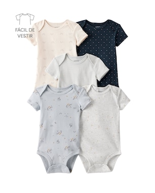 Kit body bebê 5 peças unicórnios - multicor | Carter's