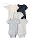 Kit body bebê 5 peças unicórnios - multicor | Carter's