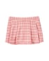 Short-saia infantil xadrez - rosa | Carter's