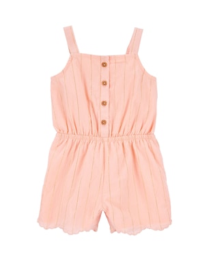 Macaquinho bebê listrado - laranja | Carter's