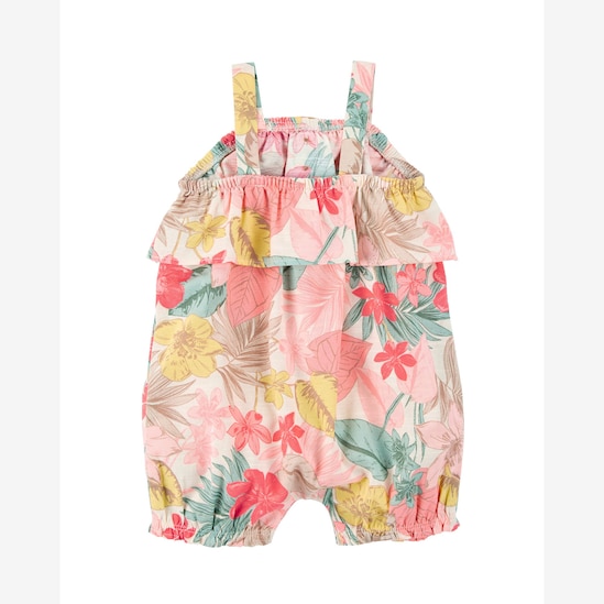 Macaquinho bebê floral - multicor | Carter's