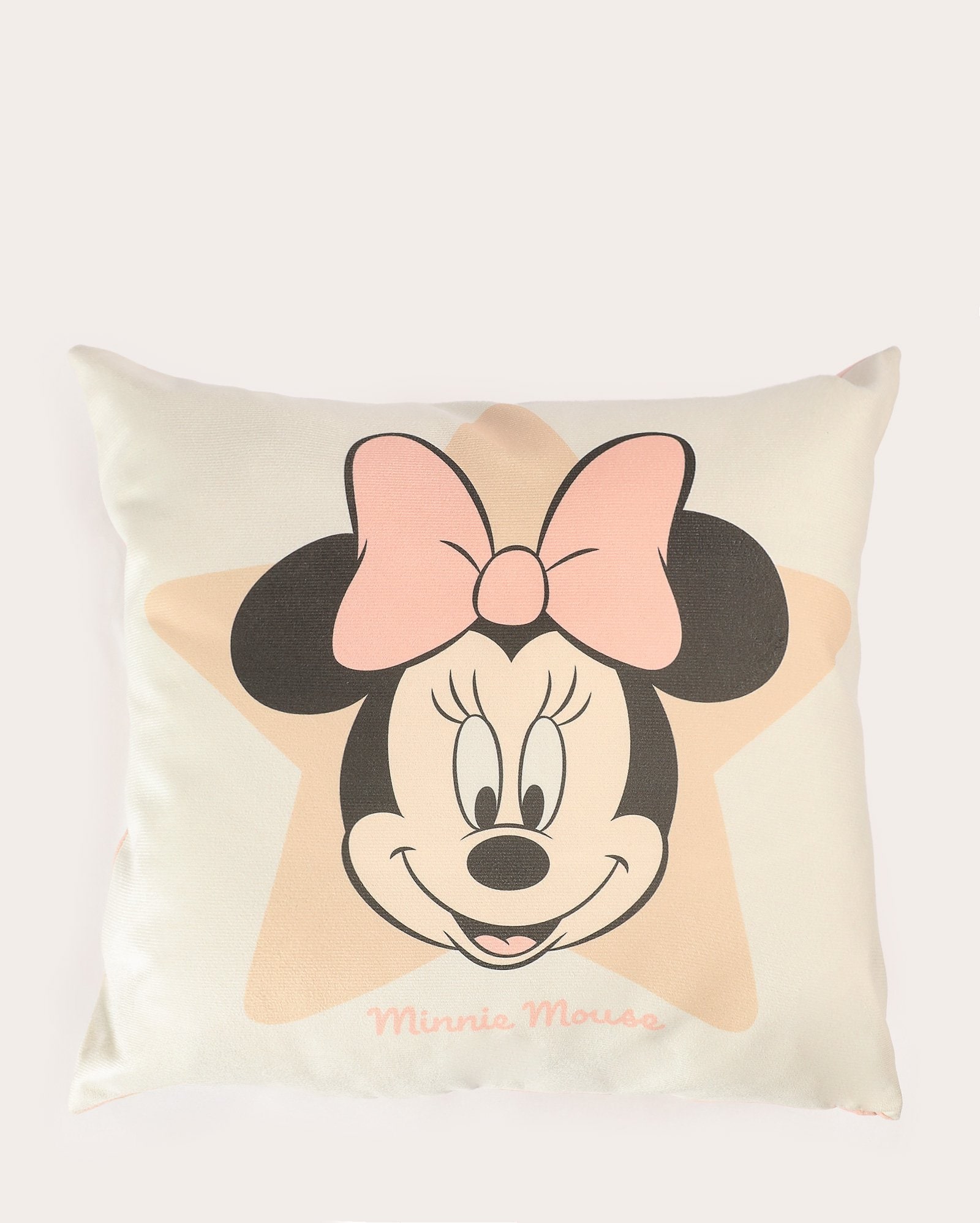 Almofada Minnie Mouse aveludada 40x40cm - multicor | Casa Riachuelo