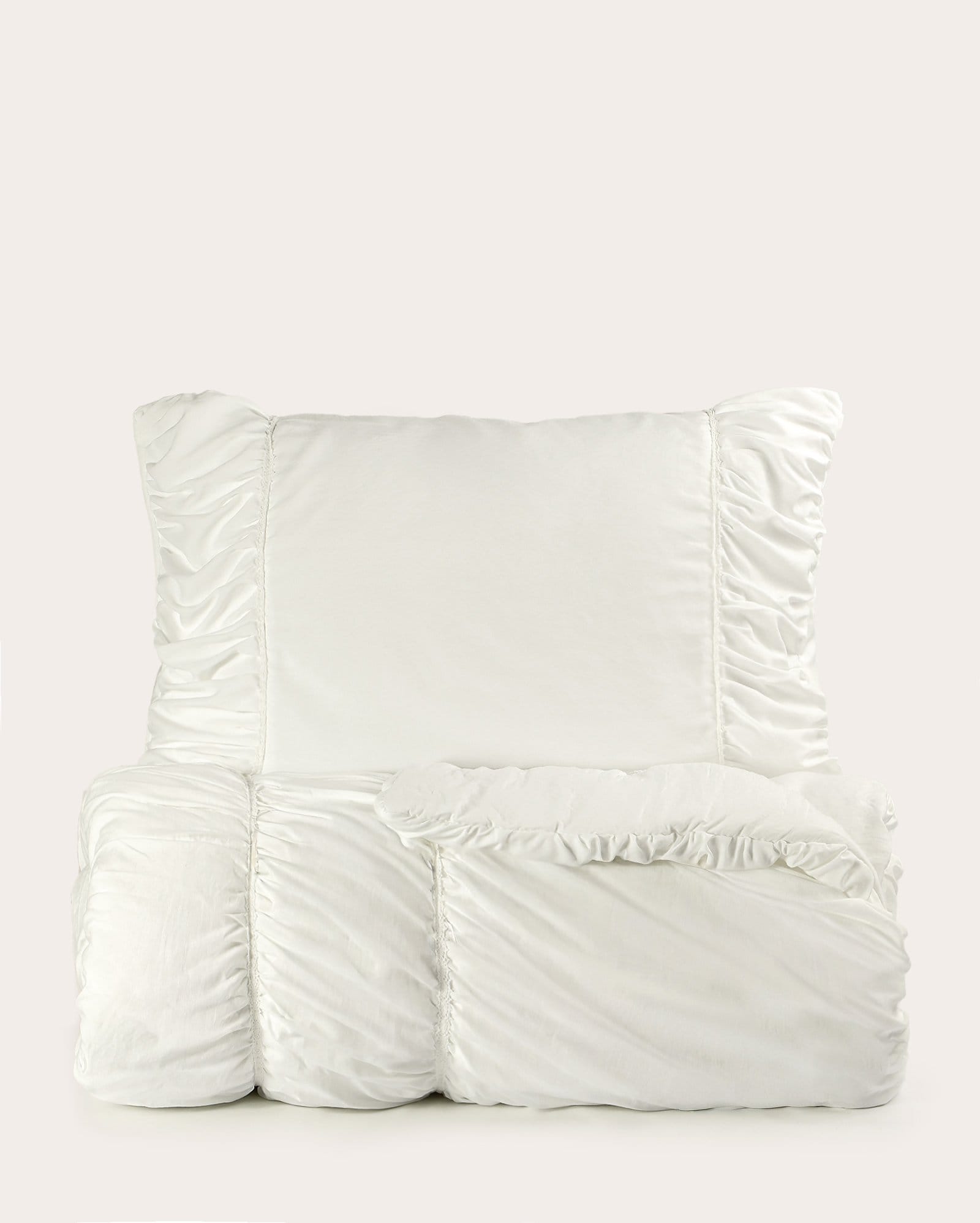 Kit colcha solteiro 2 peças Design Graça - branco | Casa Riachuelo