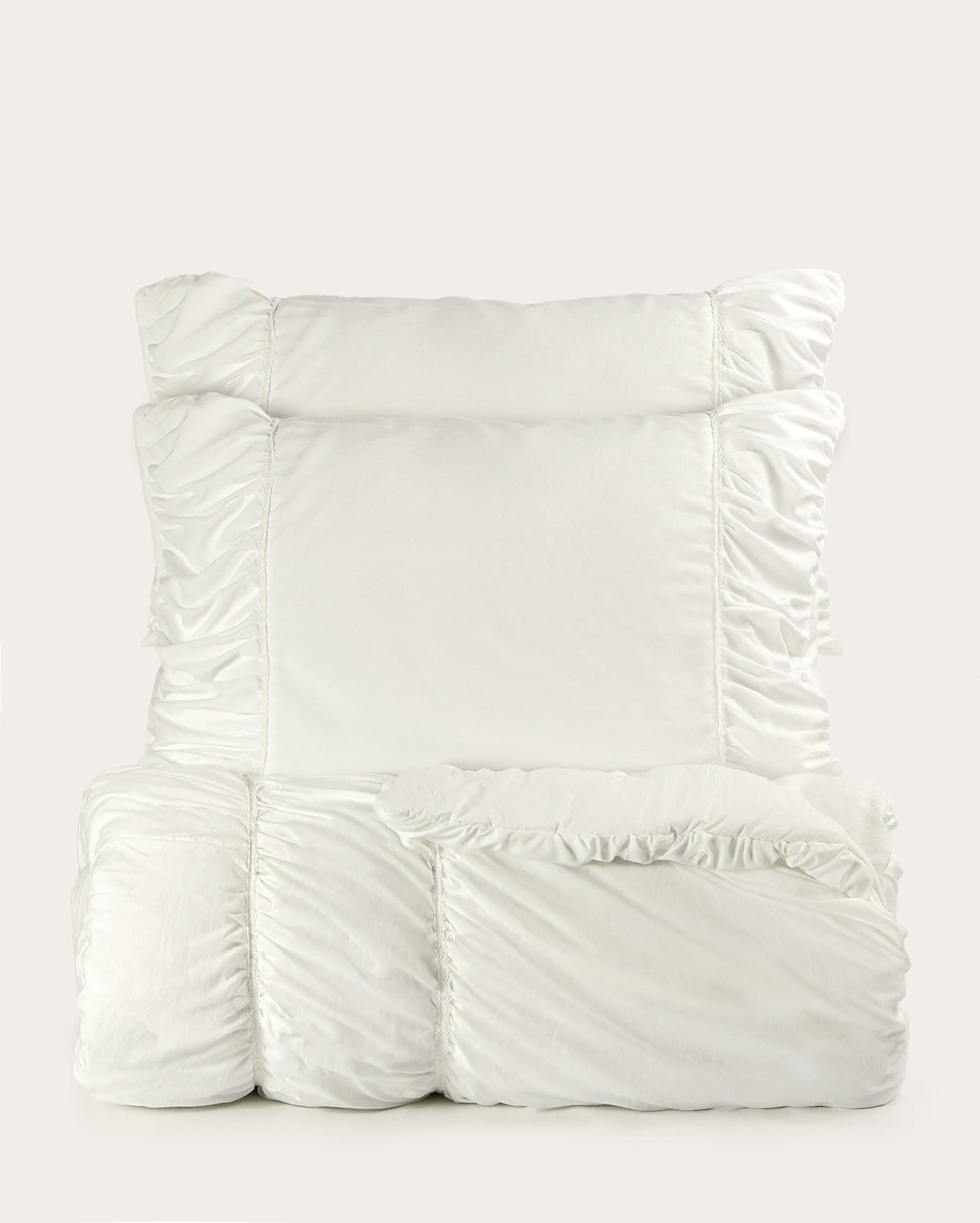 Kit colcha casal queen 3 peças Design Graça - branco | Casa Riachuelo