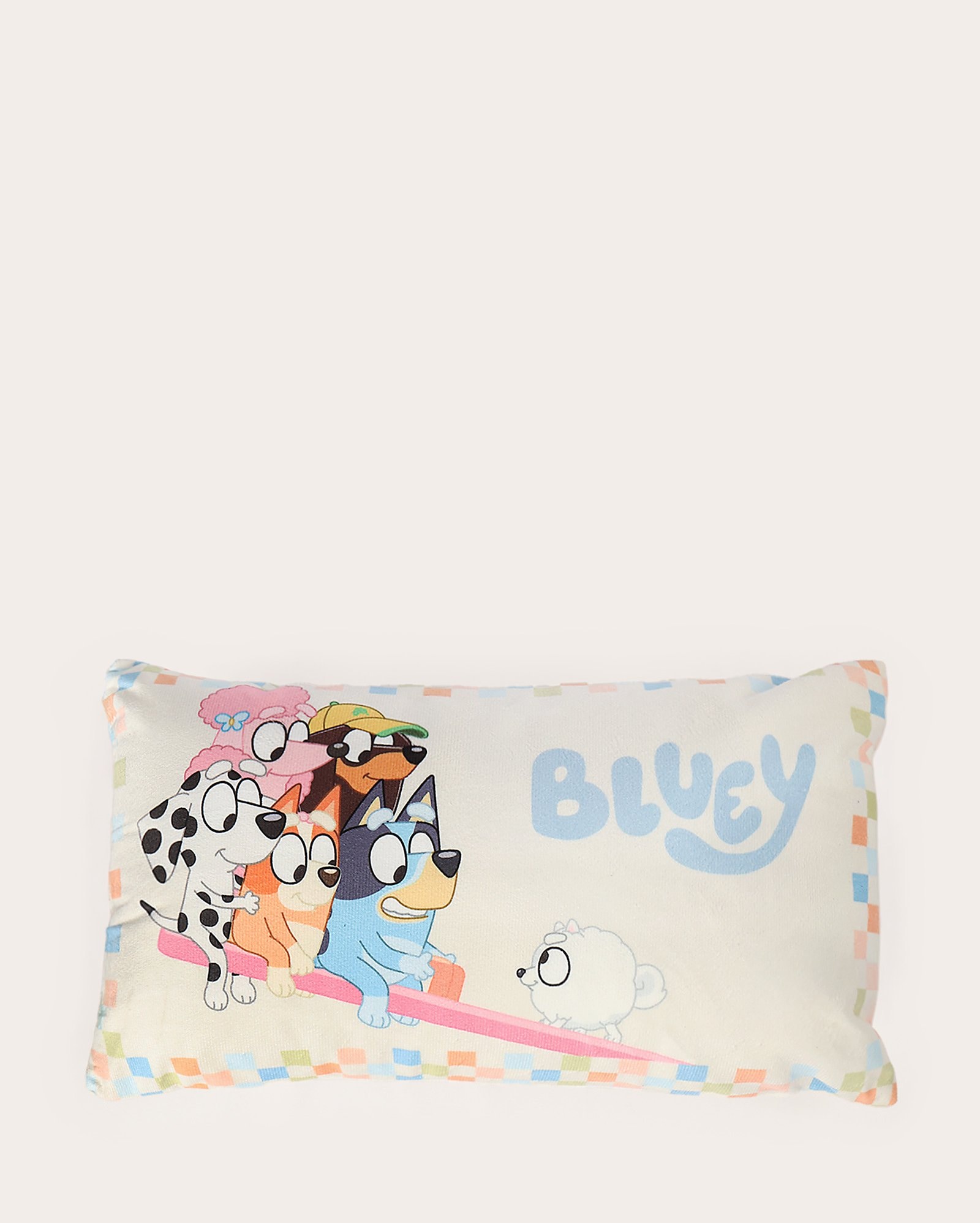 Almofada de veludo Bluey 28x48cm - multicor | Casa Riachuelo