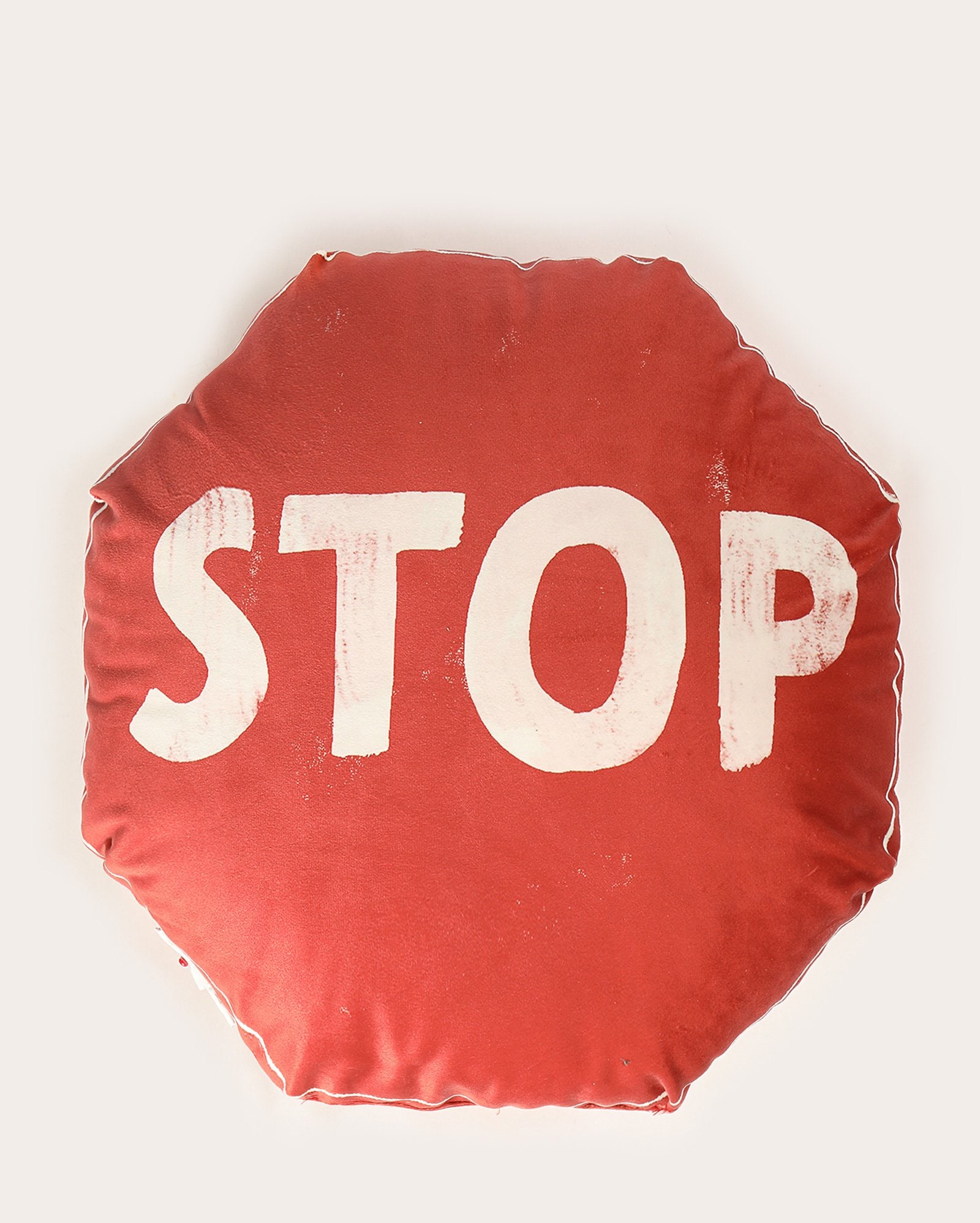 Almofada decorativa stop 40x40cm – vermelha | Casa Riachuelo