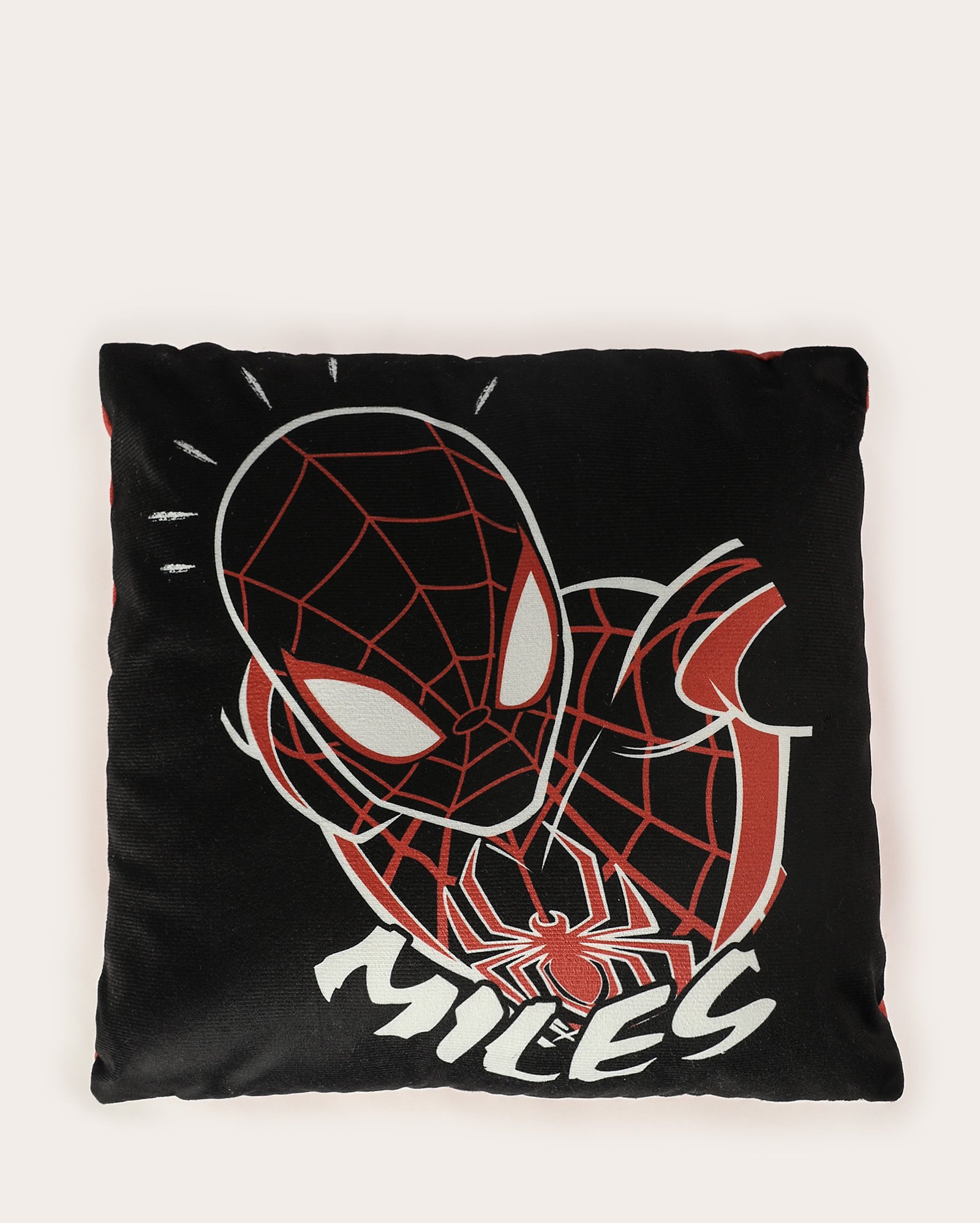Almofada Homem-Aranha aveludada 40x40cm - multicor | Casa Riachuelo