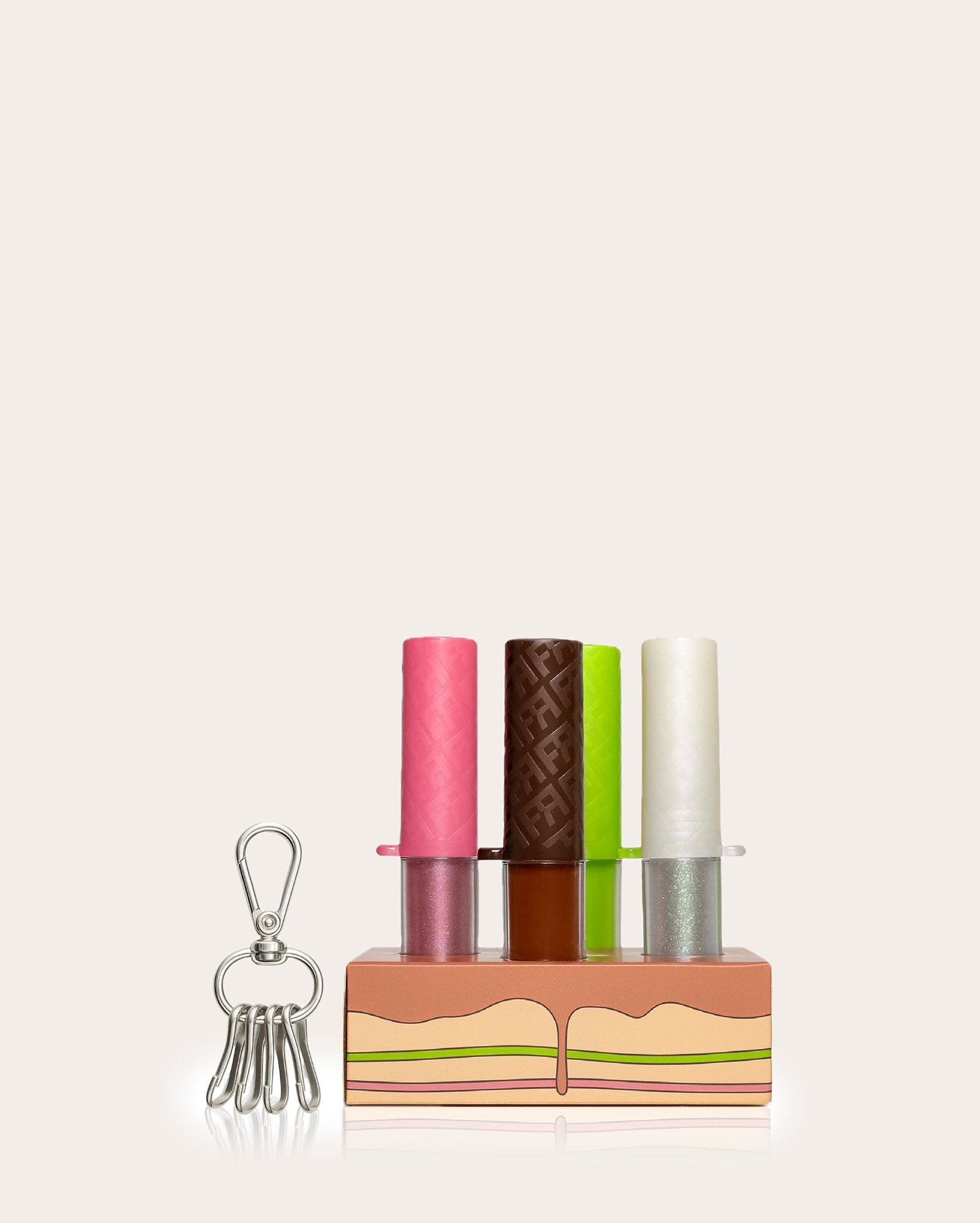 Kit gloss labial 4 itens Chillicake 3,3g cada | Fran By Franciny Ehlke