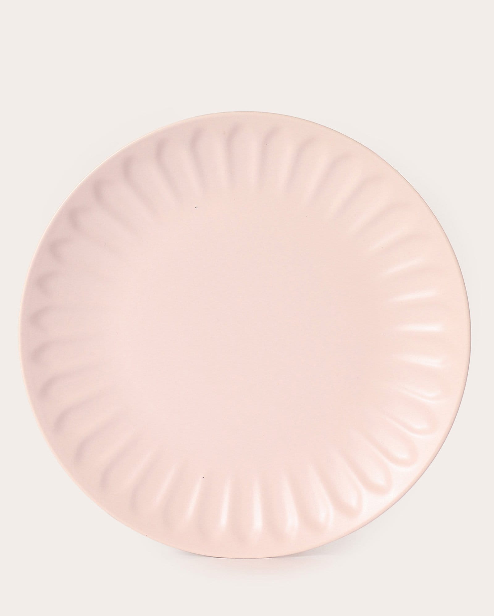 Prato raso cerâmica 27cm - rosa | Casa Riachuelo