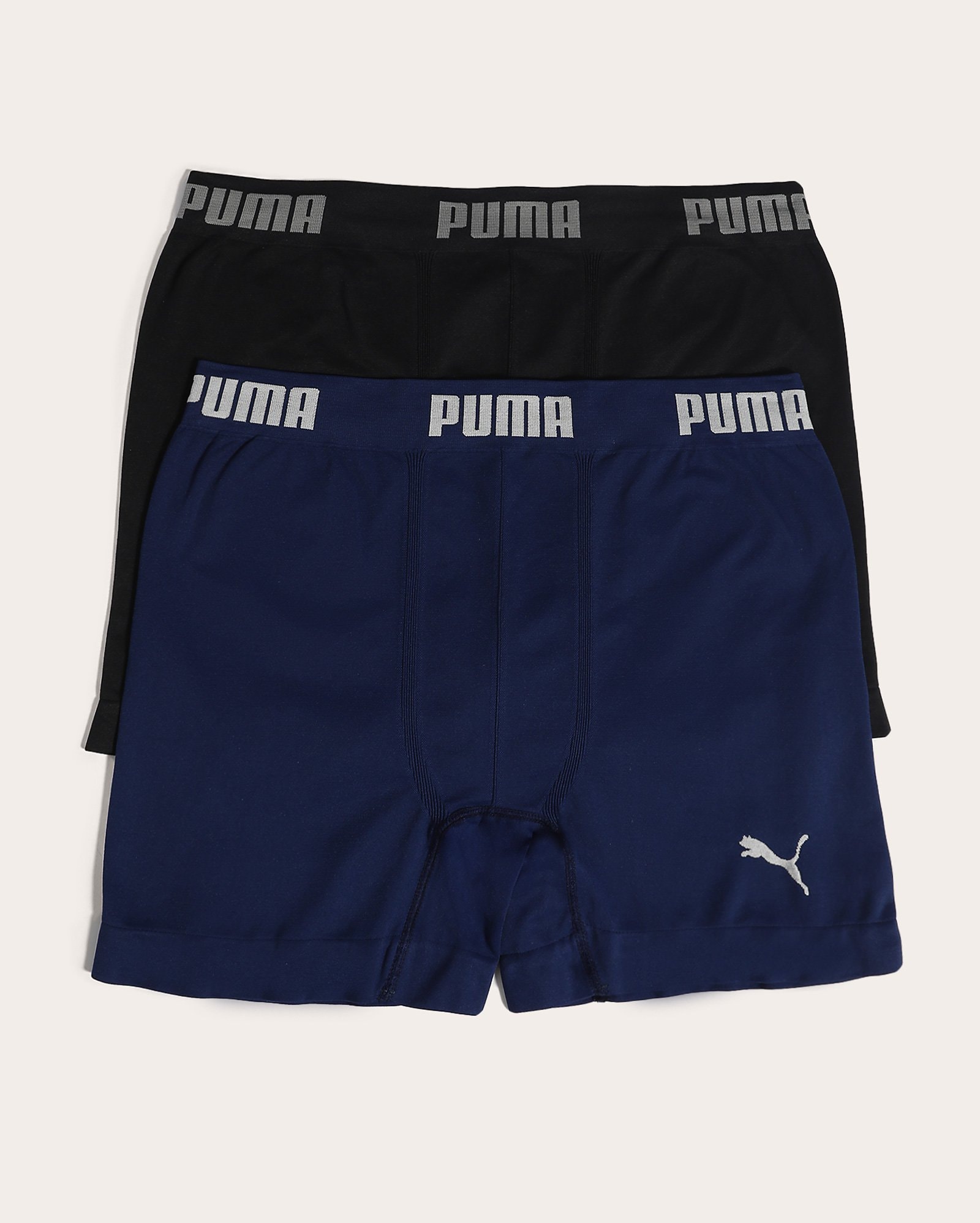 Kit cueca boxer 2 peças sem costura - multicor | Puma