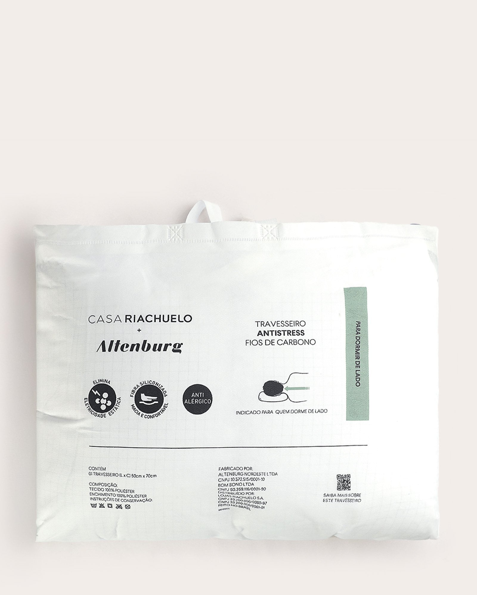 Travesseiro Antistress - branco | Altenburg