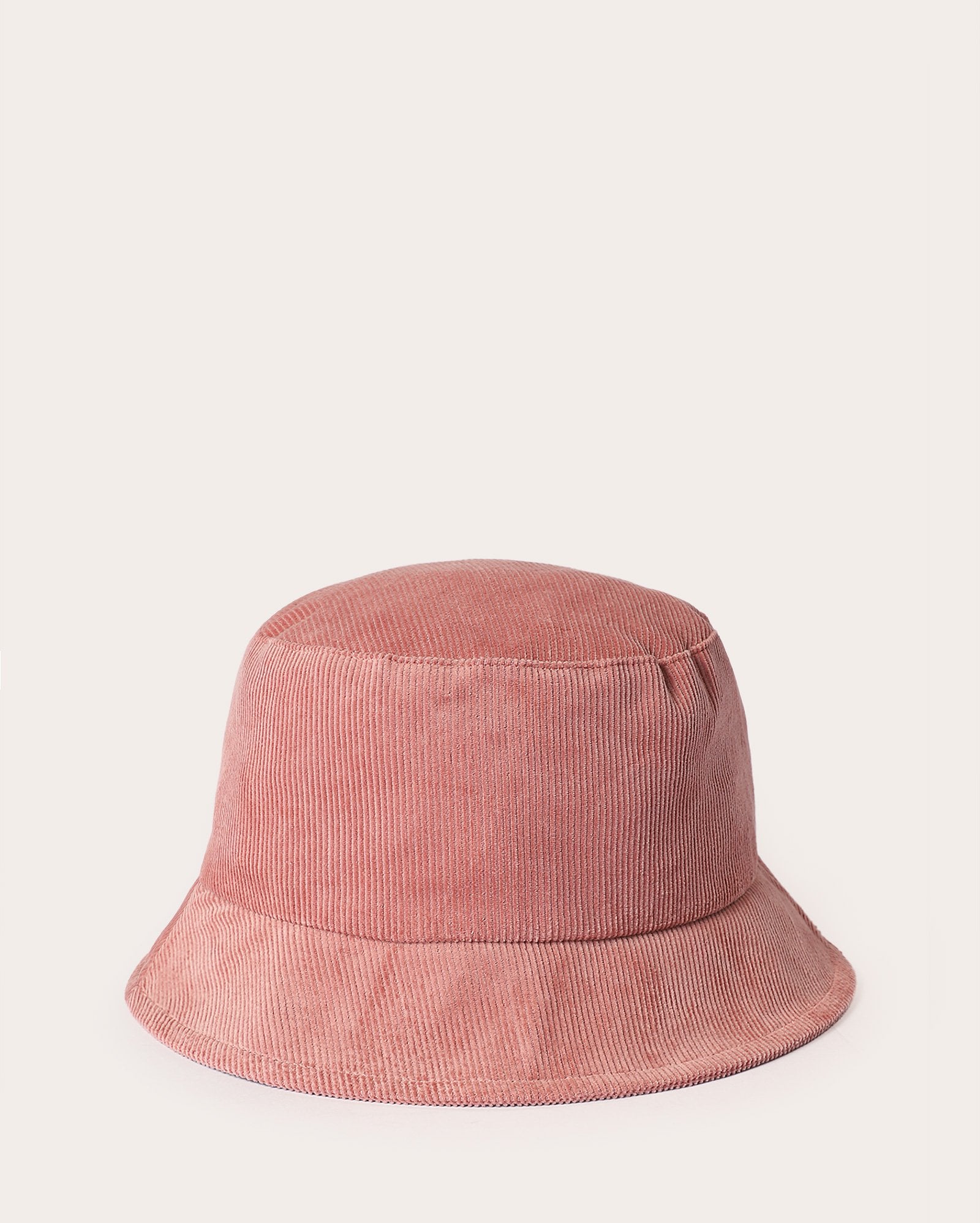 Chapéu bucket infantil veludo cotelê A. Niemeyer - rosa