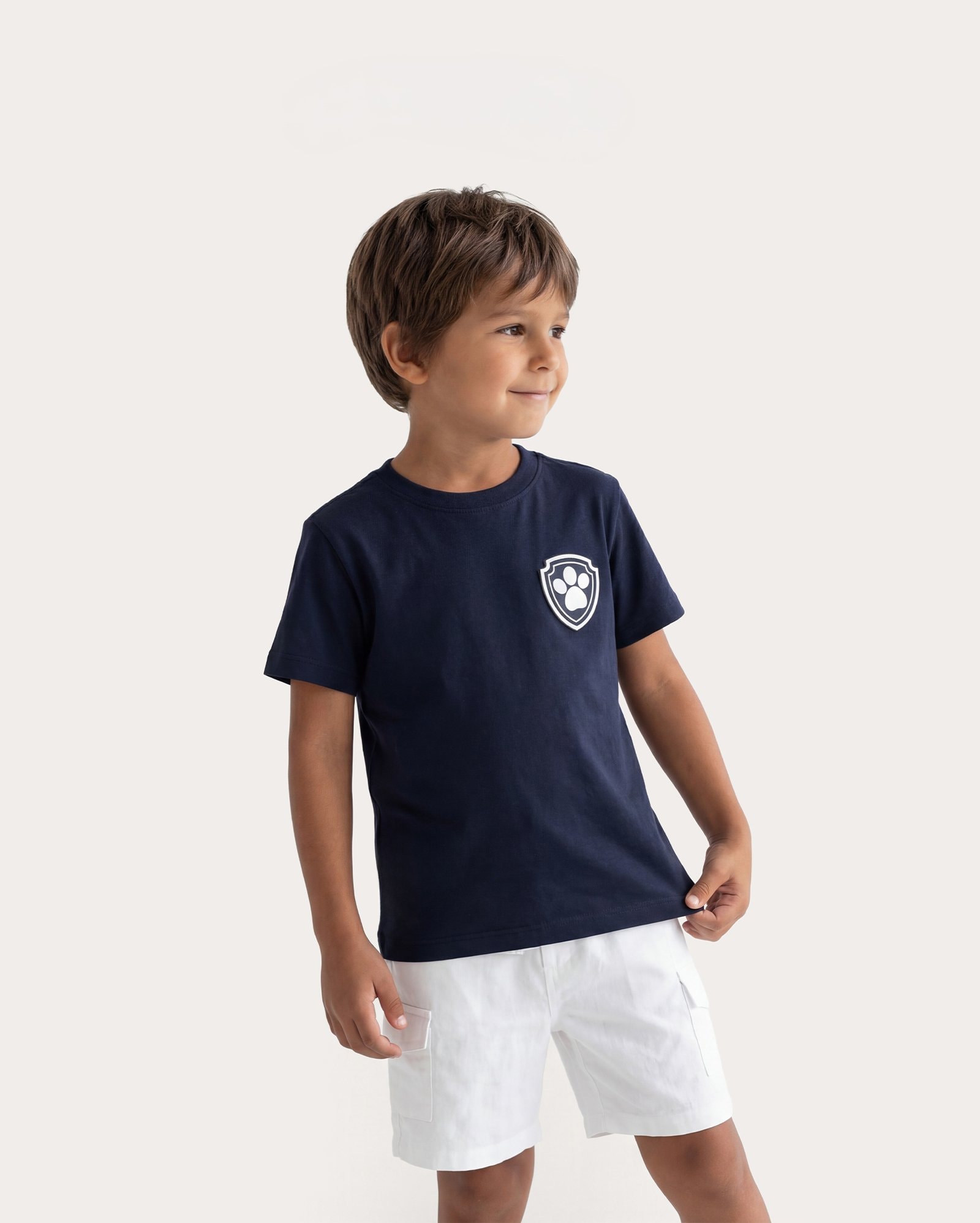 Camiseta infantil Patrulha Canina 1-6A - azul | Paramount
