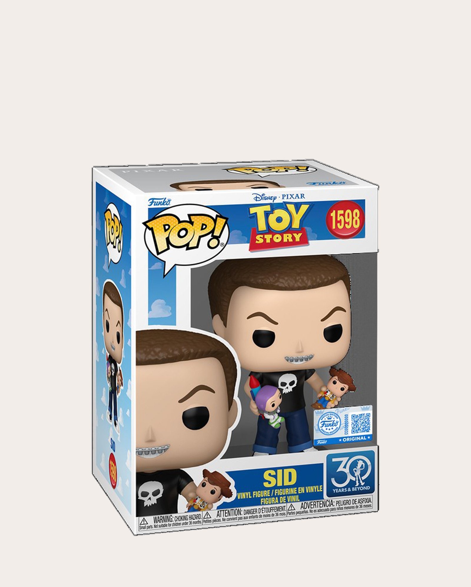 Funko Disney Toy Story 30 anos Sid - multicor | FANLAB