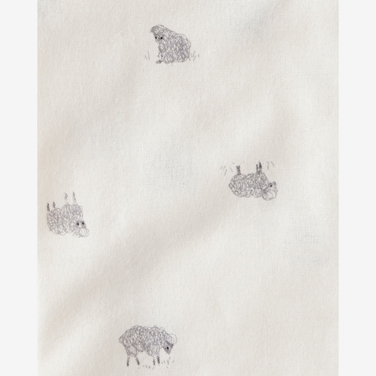 Kit cueiro bebê 4 peças ovelhinhas multicor | Carter's