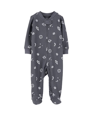 Macacão bebê texturizado espaço - cinza | Carter's