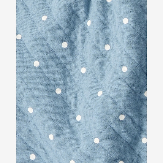 Conjunto longo bebê 3 peças matelassê poá - multicor | Carter's