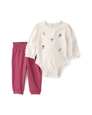 Conjunto longo bebê 2 peças floral - multicor | Carter's