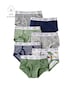Kit cueca infantil slip 7 peças variadas - multicor | Carter's