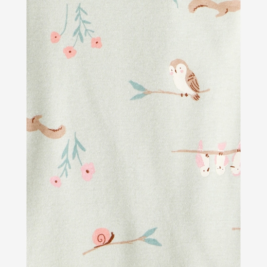 Kit body bebê 4 peças coruja - multicor | Carter's